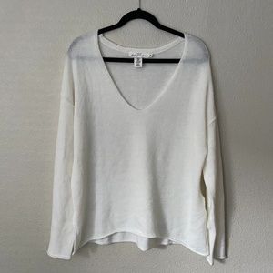 Cream Oversized Sweater